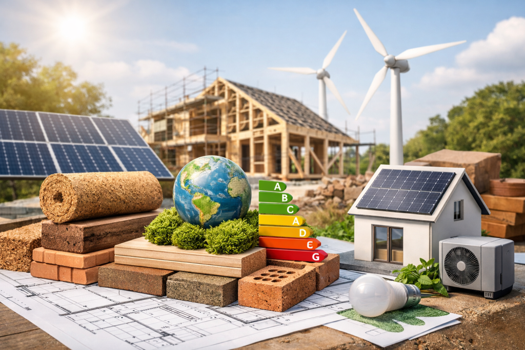 Come l’Edilizia Sostenibile sta Ridefinendo la Costruzione di Case Efficienti